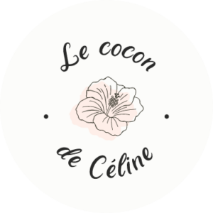 Logo Le cocon de Céline avec fleur