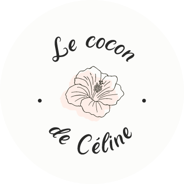 Logo Le cocon de Céline avec fleur